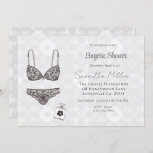 Invitation Fête des mariées Lacy Lingerie