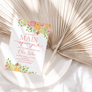 Invitation Fête des mariées "Main Squeeze" - Citrus Summer Pa