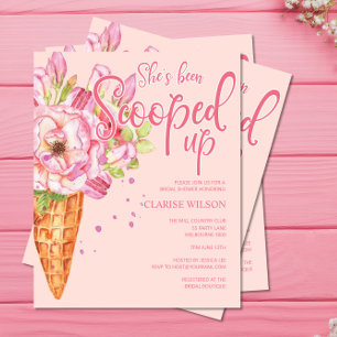 INVITATION Fête des mariées rose