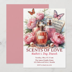 Invitation Fête des mères - Parfums d'amour