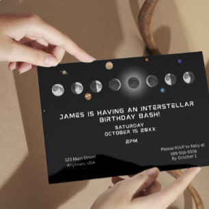 Invitation Fête des phases de la lune