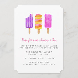 Invitation Fête d'été des Pics Icy Poles