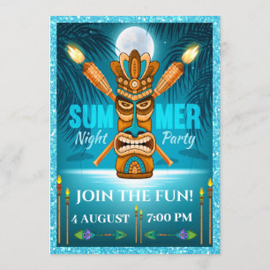 Invitation Fête d'Été - Voir au Verso