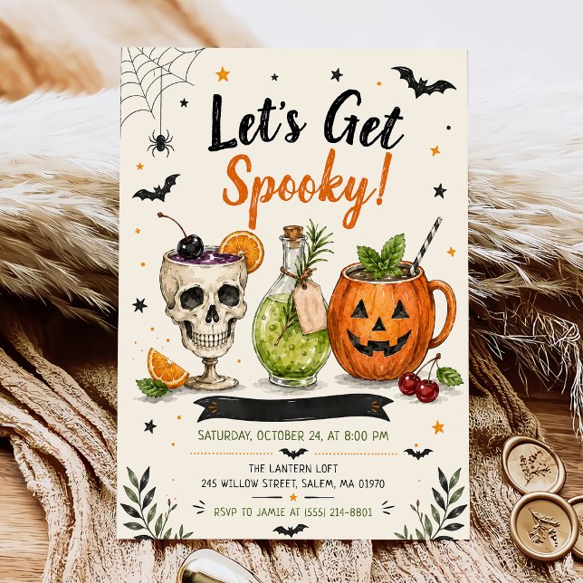 Invitation Fête d'Halloween épouvantable (Créateur téléchargé)