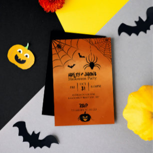 Invitation Fête d'Halloween pour adultes