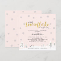 Fête d'hiver argent et or pour bébé fille
