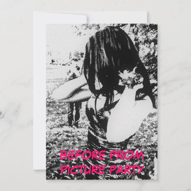 Invitation Fête d'images avant la danse (Devant)