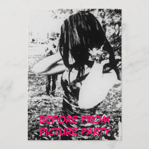 Invitation Fête d'images avant la danse