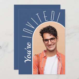 Invitation Fête d'obtention d'un diplôme de photographie mode