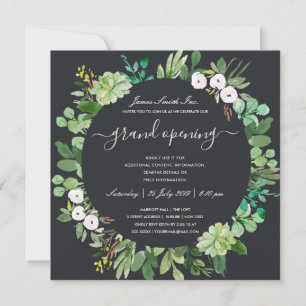 INVITATION FÊTE D'OUVERTURE DE GRAND FOLIAGE DE WREATH FOLIAG