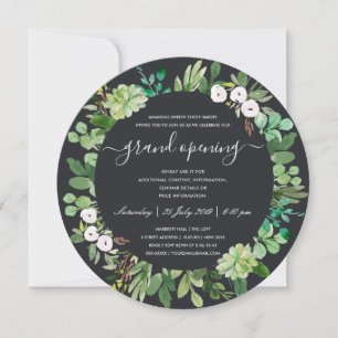INVITATION FÊTE D'OUVERTURE DE GRAND FOLIAGE DE WREATH FOLIAG