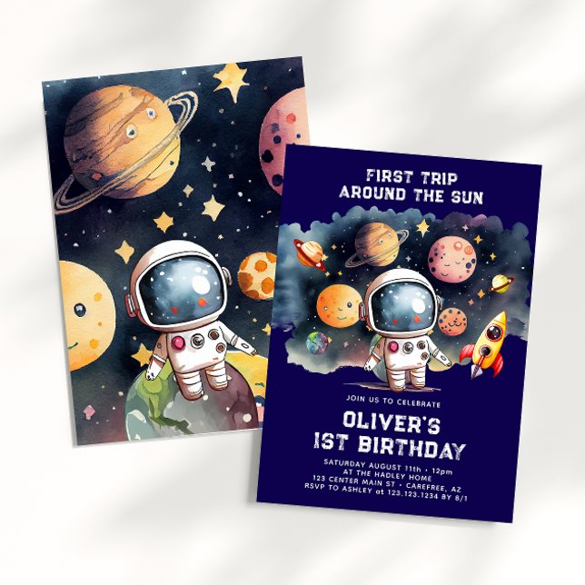 Invitation Fête du 1er anniversaire de l'espace Premier tour  (Créateur téléchargé)