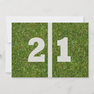 Invitation Fête du 21e anniversaire !