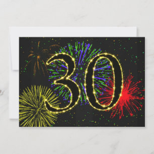 Invitation Fête du 30e anniversaire