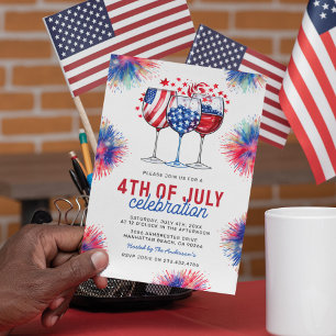 Invitation Fête du 4 juillet