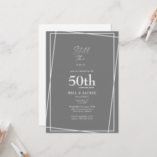 Invitation Fête du 50e anniversaire Still The One