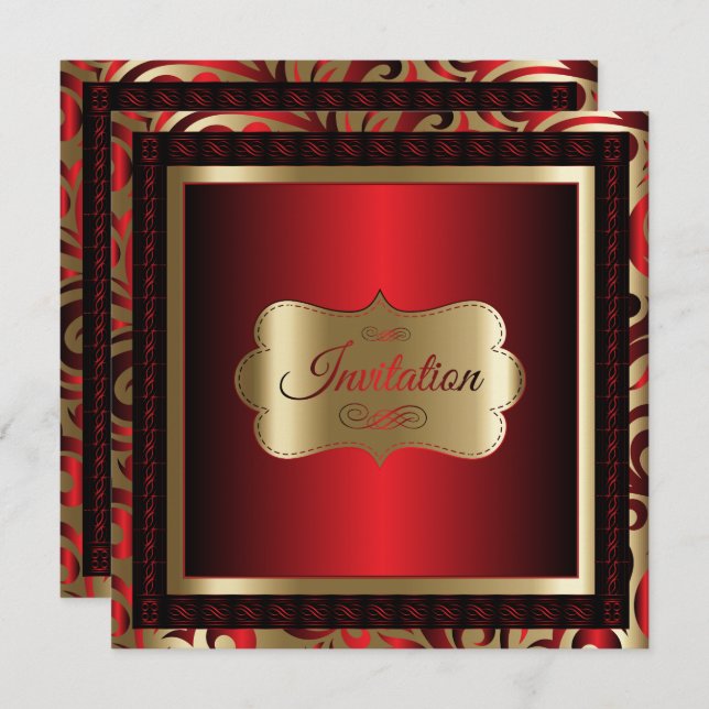 Invitation Fête du 70e anniversaire | Texte do-it-yourself (Devant / Derrière)