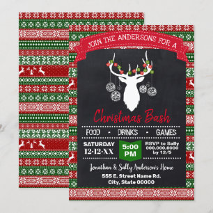 Invitation Fête du Chant de Noël