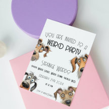 Fête du chien drôle unique