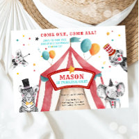 Fête du cirque Animaux Fête du carnaval Premier an
