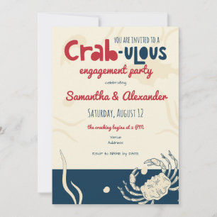 Invitation Fête du crabe Parti d'engagement pour les boules d