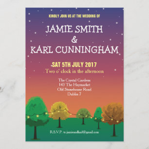 Invitation Fête du jardin