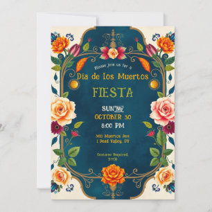 Invitation 💀🎉Fête du Jour des Morts Après-Vie