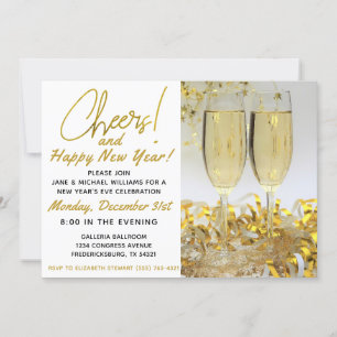 Invitation Fête du "Joyeux Nouvel An"