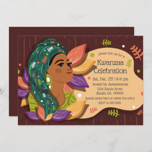 Invitation Fête du Kwanzaa