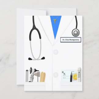 Invitation Fête du nouveau Docteur Médicale Graduation