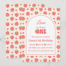 Fête du premier anniversaire de Fraise, Une fille