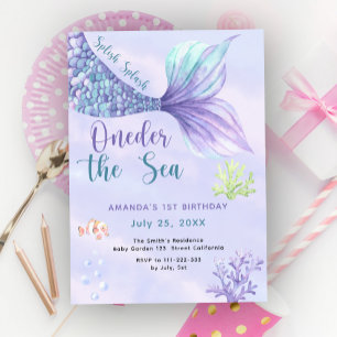 Invitation Fête du premier anniversaire de la Sirène sous la