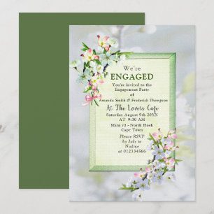 Invitation Fête du printemps des fleurs de cerises