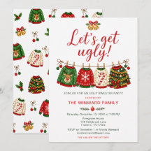 Fête du pull de Noël laid