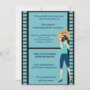 Invitation Fête du Studio de Photographie