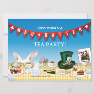 Invitation Fête du thé de la haine