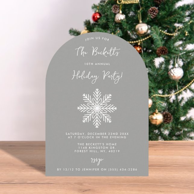 Invitation Fête Festive Fête de Noël (Créateur téléchargé)