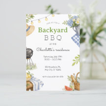 Fête Florale d'Été BBQ Jardin Rustique