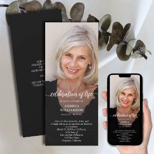 Invitation Fête funéraire de la vie Photo