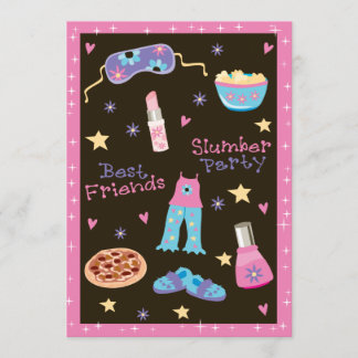 Invitation Fête Girl Stwood