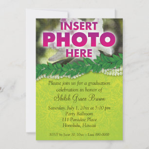 Invitation fête lei