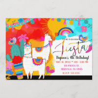 Fête Llama Cinco De Mayo Fête d'anniversaire