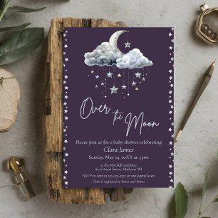 Invitation Fête minimale de bébé de genre neutre pour une nai
