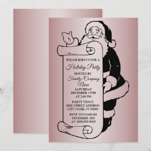 Invitation Fête Noël du Père Noël