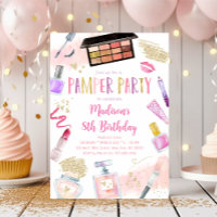 Fête Pamper Rose Tween Fille Anniversaire