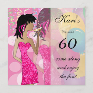Invitation Fête pour les 60 ans
