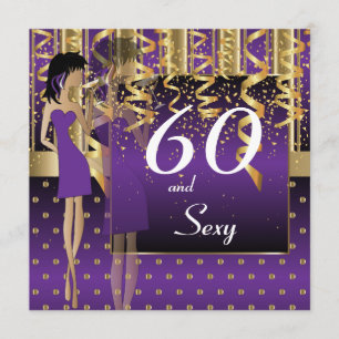 Invitation Fête pour les 60 ans