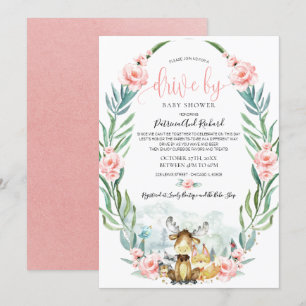 Invitation Fête Prénatale de Passage en Fleurie de Bois