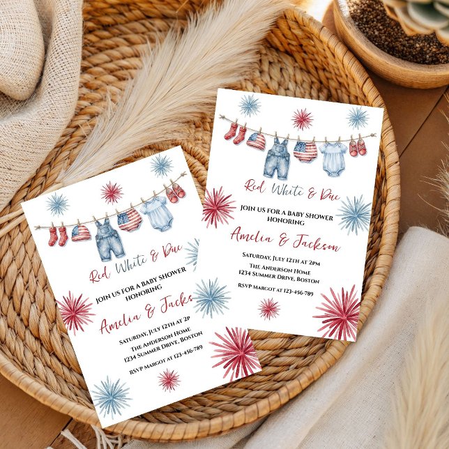 Invitation Fête Prévue Thème Bébé Fête du 14 juillet Arc-en-c (Créateur téléchargé)