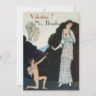 INVITATION FÊTE RÉTRO ANTI SAINT-VALENTIN BOURRAGE SCEL MONOG